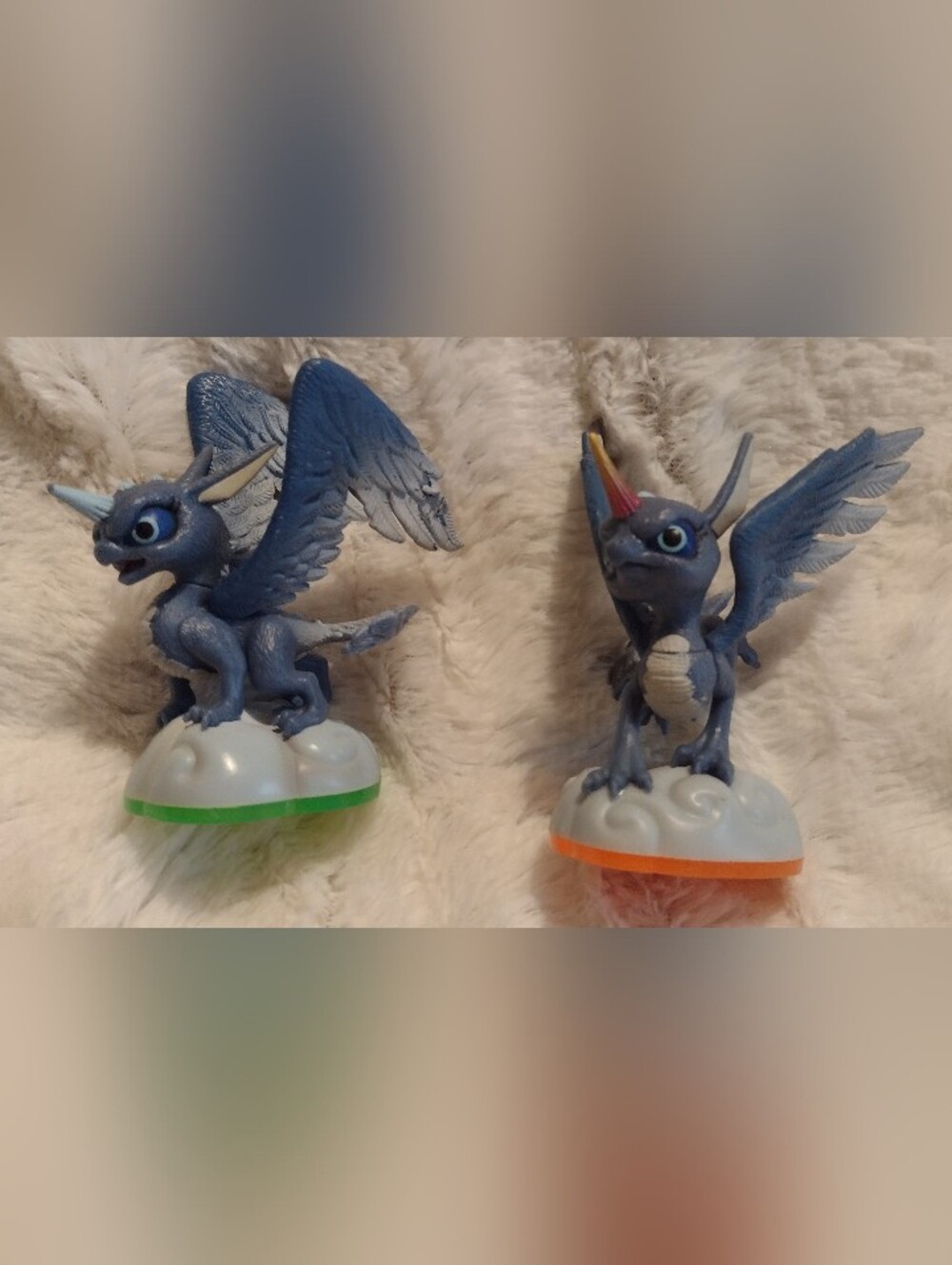Skylanders Whirlwind Series 1 And 2 Spyros Adventure Giants Green Orange Bases